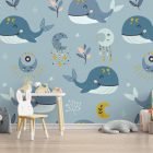 Papier Peint Blue Whale